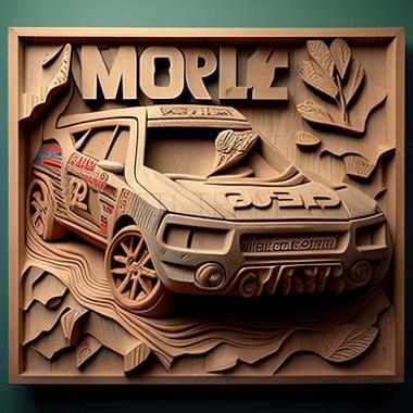 3D model Colin McRae Rally 2.0 game (STL)